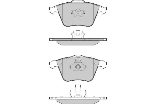 Brake Pad Set, disc brake (12-1301)