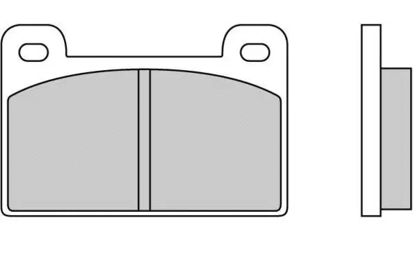 Brake Pad Set, disc brake (12-0157)