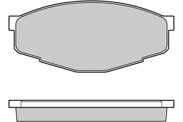 Brake Pad Set, disc brake (12-0232)
