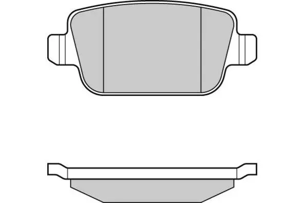 Brake Pad Set, disc brake (12-1300)