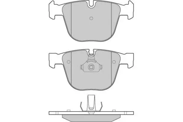 Brake Pad Set, disc brake (12-1129)