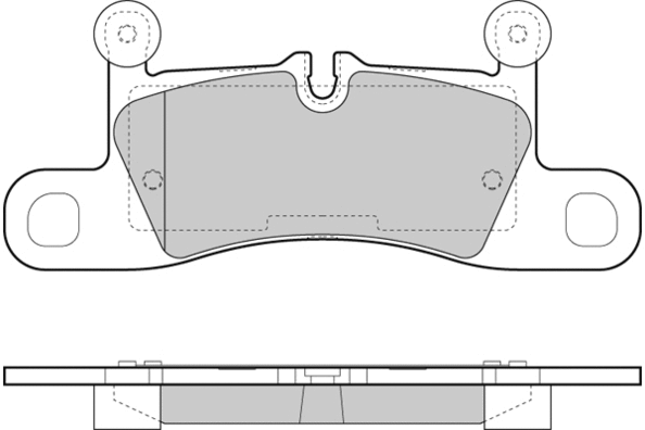 Brake Pad Set, disc brake (12-1459)
