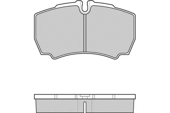 Brake Pad Set, disc brake (12-1025)