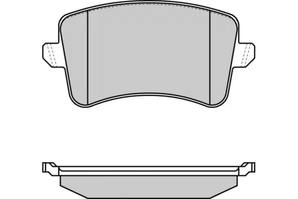 Brake Pad Set, disc brake (12-1349)