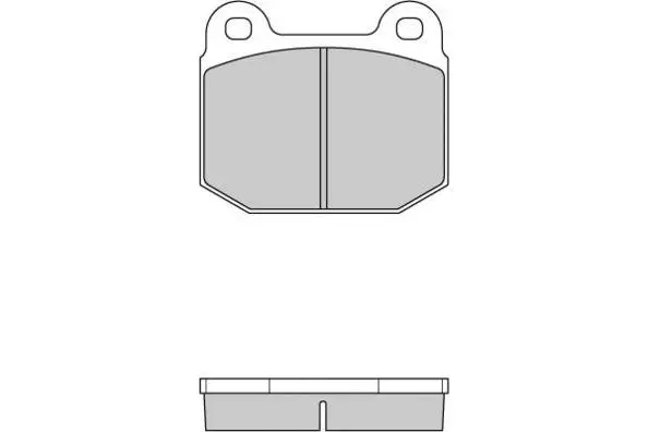 Brake Pad Set, disc brake (12-0085)