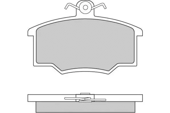 Brake Pad Set, disc brake (12-0281)