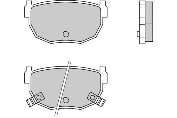 Brake Pad Set, disc brake (12-0357)