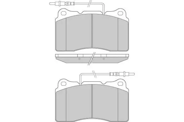 Brake Pad Set, disc brake (12-0924)
