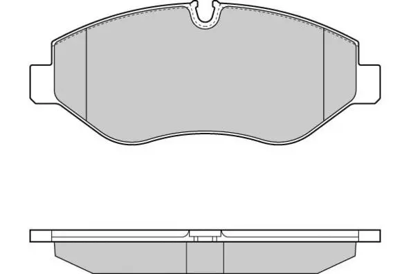 Brake Pad Set, disc brake (12-1292)