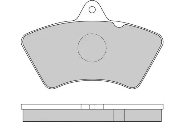 Brake Pad Set, disc brake (12-5259)