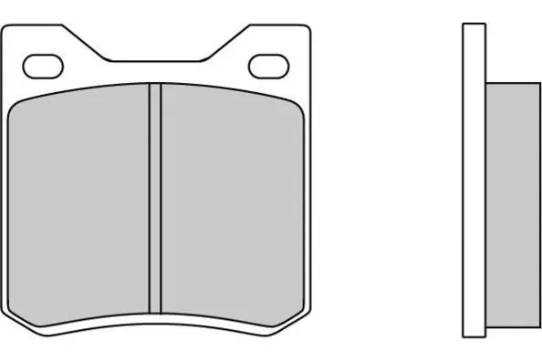 Brake Pad Set, disc brake (12-0050)
