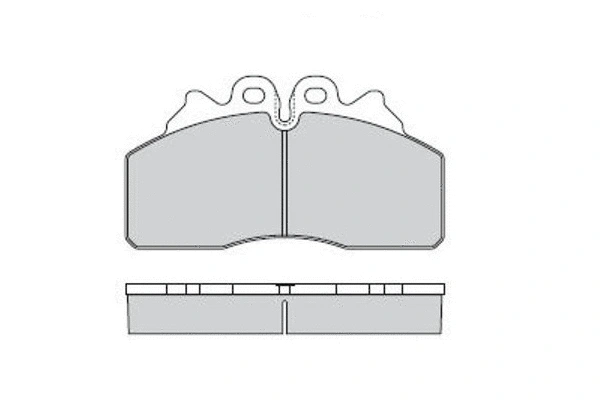 Brake Pad Set, disc brake (12-5325)