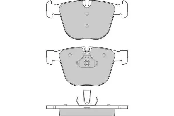 Brake Pad Set, disc brake (12-1115)