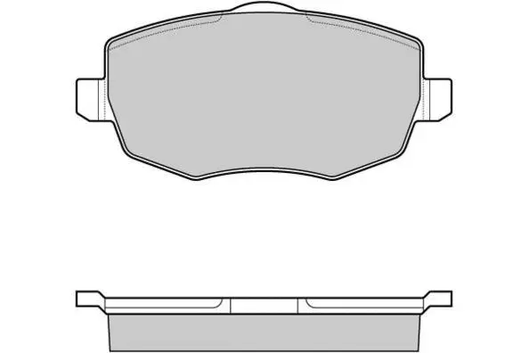 Brake Pad Set, disc brake (12-1123)