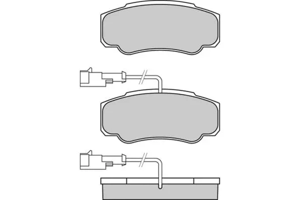 Brake Pad Set, disc brake (12-1357)