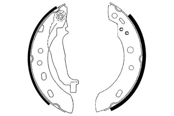 Brake Shoe Set (09-0593)