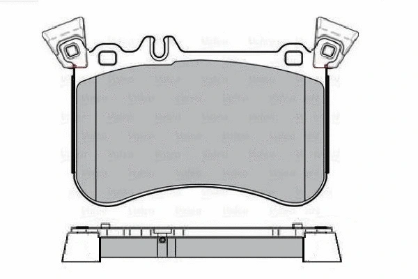 Brake Pad Set, disc brake (12-1737)