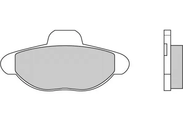 Brake Pad Set, disc brake (12-0552)