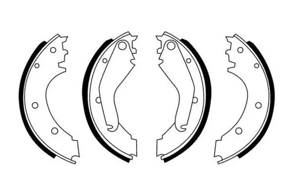 Brake Shoe Set (09-0525)