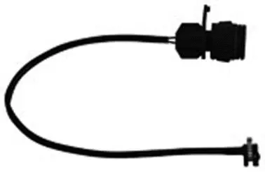 Warning Contact, brake pad wear (17-1404)