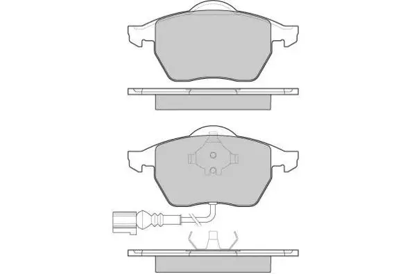 Brake Pad Set, disc brake (12-0984)