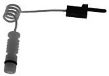 Warning Contact, brake pad wear (17-6827)