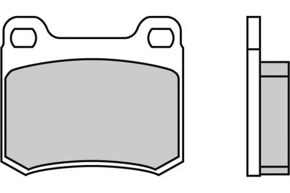 Brake Pad Set, disc brake (12-0314)