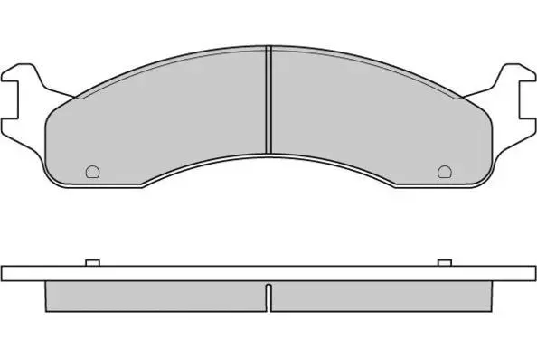 Brake Pad Set, disc brake (12-0830)