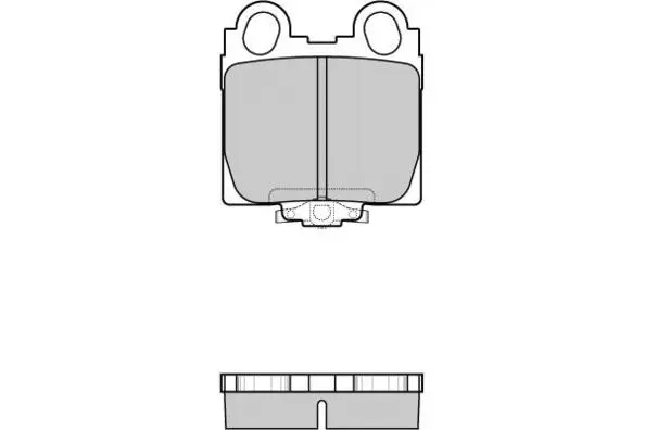 Brake Pad Set, disc brake (12-0962)