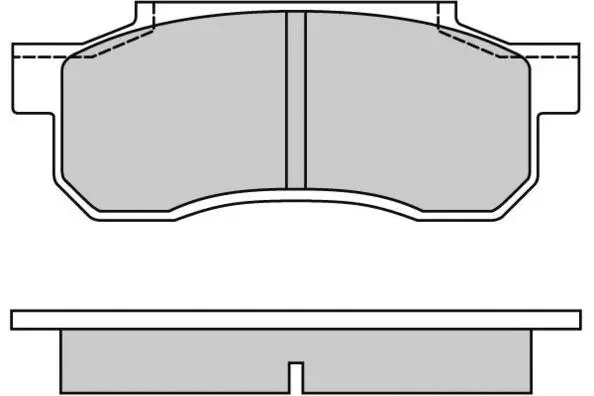 Brake Pad Set, disc brake (12-0292)