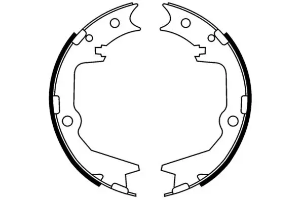 Brake Shoe Set (09-0666)