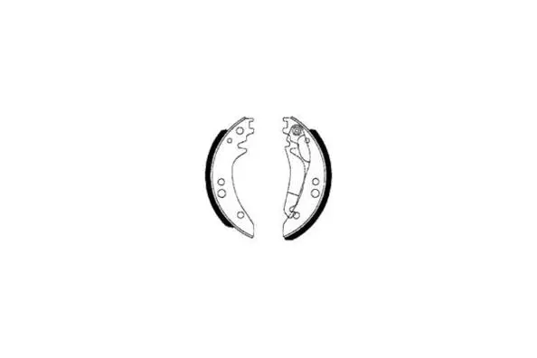 Brake Shoe Set (09-0572)