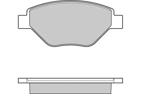 Brake Pad Set, disc brake (12-1113)