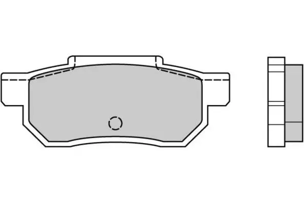 Brake Pad Set, disc brake (12-0351)