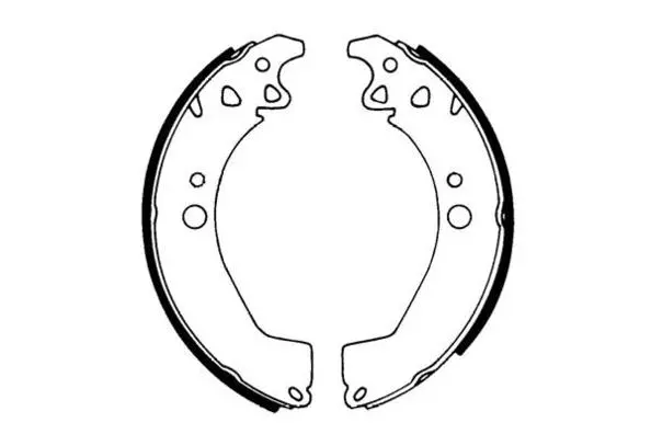 Brake Shoe Set (09-0186)
