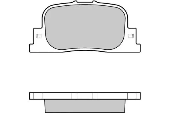 Brake Pad Set, disc brake (12-1063)
