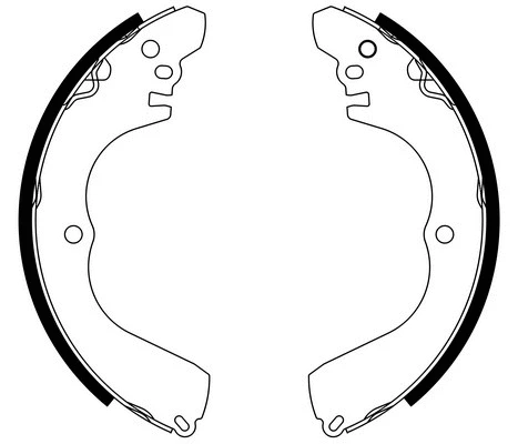 Brake Shoe Set (09-0715)