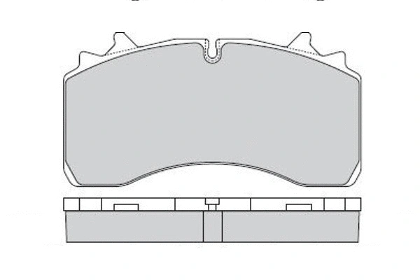 Brake Pad Set, disc brake (12-5327)