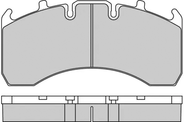 Brake Pad Set, disc brake (12-5323)