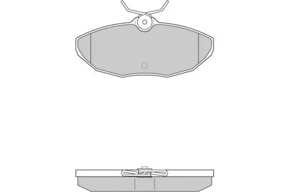 Brake Pad Set, disc brake (12-0934)