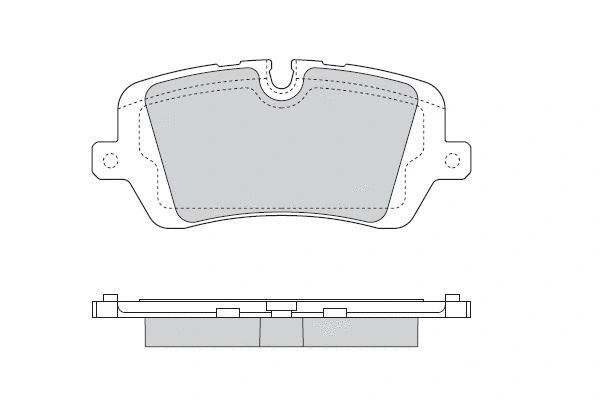 Brake Pad Set, disc brake (12-1533)