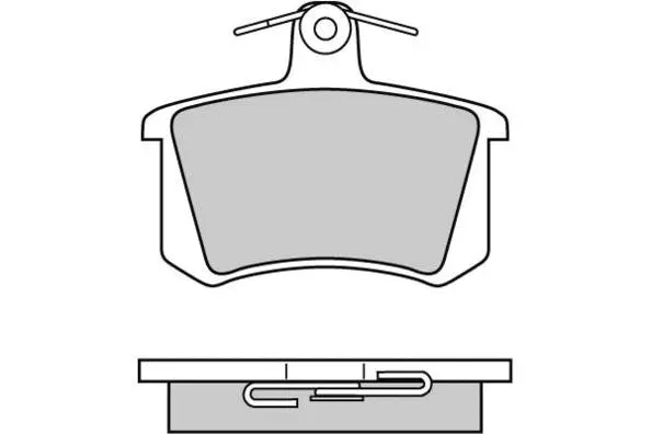 Brake Pad Set, disc brake (12-0612)
