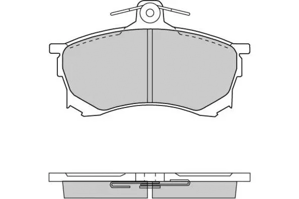 Brake Pad Set, disc brake (12-0700)