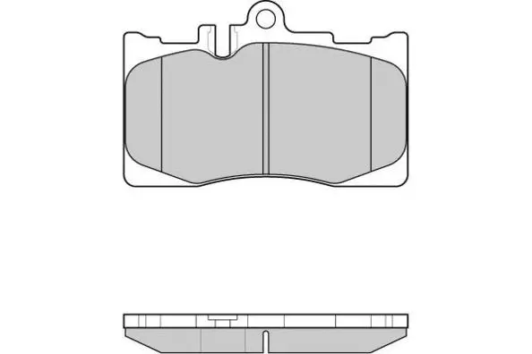 Brake Pad Set, disc brake (12-1021)