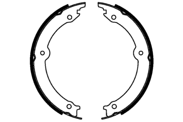 Brake Shoe Set (09-0709)