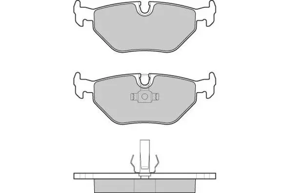 Brake Pad Set, disc brake (12-0710)