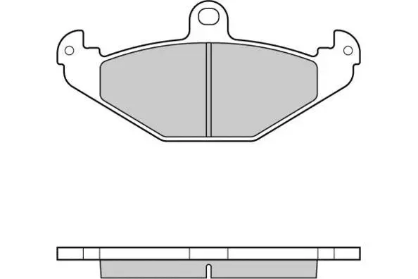 Brake Pad Set, disc brake (12-1033)
