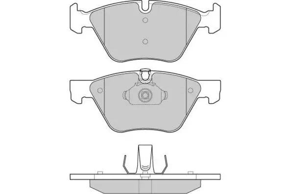 Brake Pad Set, disc brake (12-1108)