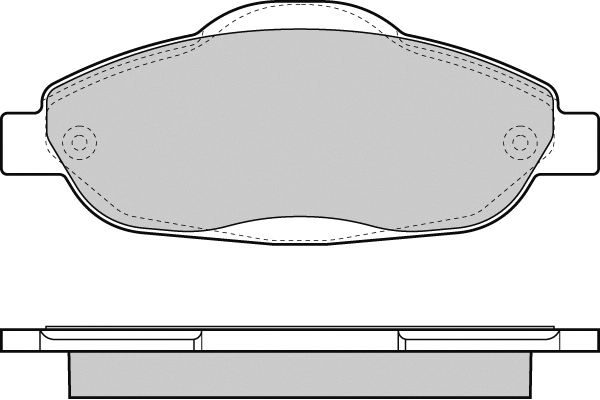 Brake Pad Set, disc brake (12-1364)