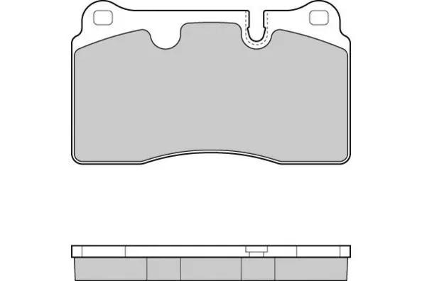 Brake Pad Set, disc brake (12-1288)